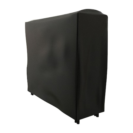 B & K Panacea Black Matte Vinyl Log Rack Cover 15213